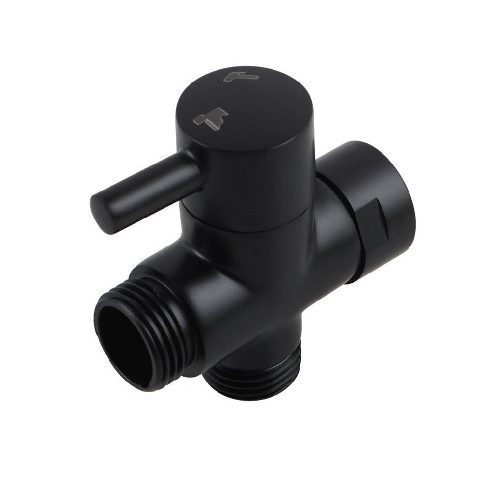 Aquaperla Bidet Spray Diverter - Black