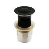 Aquaperla Pop Up Waste Overflow - Black
