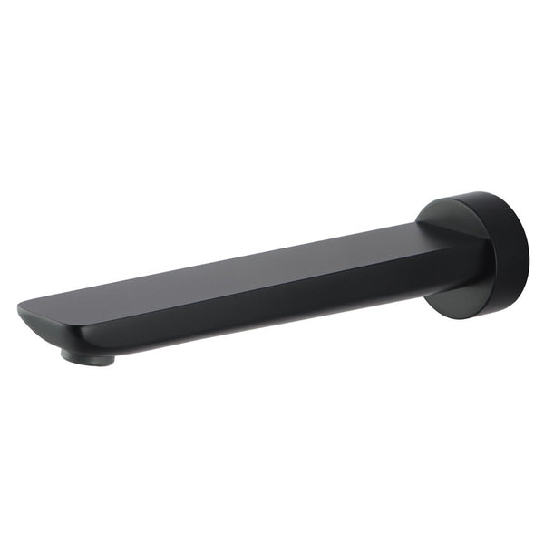 Aquaperla Rushy 180mm Bathtub/Basin Wall Spout - Black