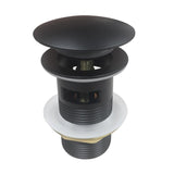 Aquaperla Pop Up Waste Overflow - Black
