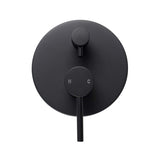 Aquaperla Lucid Pin Wall Mixer With Diverter - Black