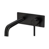 Aquaperla Lucid Pin Spout Mixer - Black