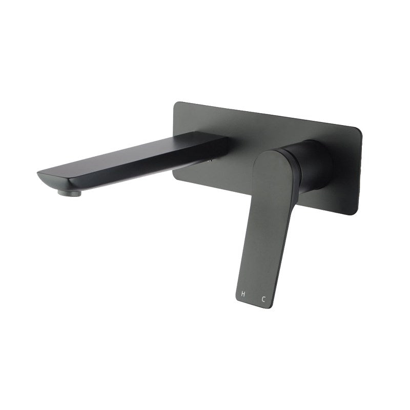 Aquaperla Rushy Spout Mixer - Black