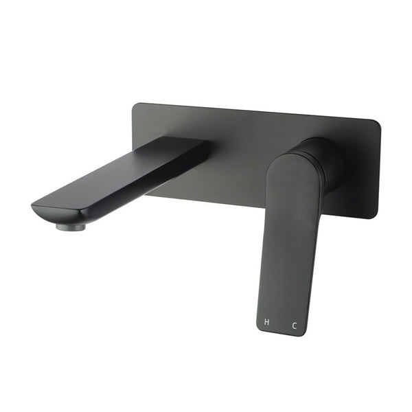 Aquaperla Rushy Spout Mixer - Black
