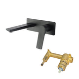 Aquaperla Rushy Spout Mixer - Black