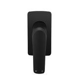 Aquaperla AU Square Wall Mixer - Matte Black