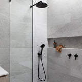 Aquaperla Shower Rail - Black - OX2131.SH.N
