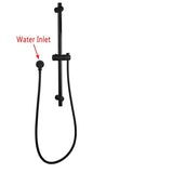 Aquaperla Shower Rail - Black - OX2146.SH.N