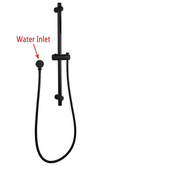 Aquaperla Shower Rail - Black - OX2146.SH.N