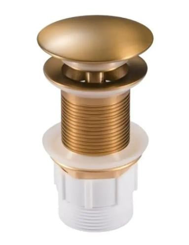 Aquaperla Pop Up Waste No Overflow - Brushed Brass