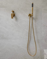 Meir Round Diverter Mixer Paddle Handle Trim Kit - PVD Tiger Bronze