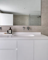 Meir Round Wall Mixer Paddle Handle Trim Kit - Polished Chrome