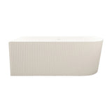 Aquaperla ROSE Series 1700*800*580mm Corner Acrylic Bathtub (Left Corner) - Matte White
