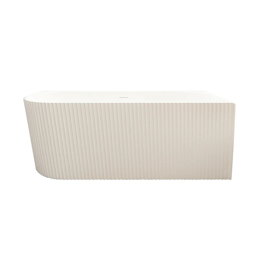 Aquaperla ROSE Series 1700*800*580mm Corner Acrylic Bathtub - Matte White (Right Corner)