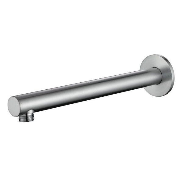 Modern National Round Shower Arm Brushed Chrome