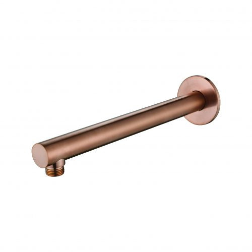 Modern National Round Shower Arm Champagne