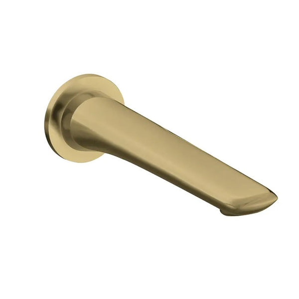 Aquaperla Bellino Wall Bath / Spout - Brushed Yellow Gold