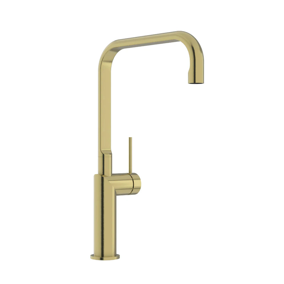 Linkware Elle 316 Stainless Steel Sink Mixer - Brushed Gold