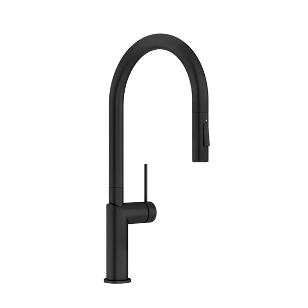Linkware Elle 316 Pull Out Sink Mixer - Matte Black