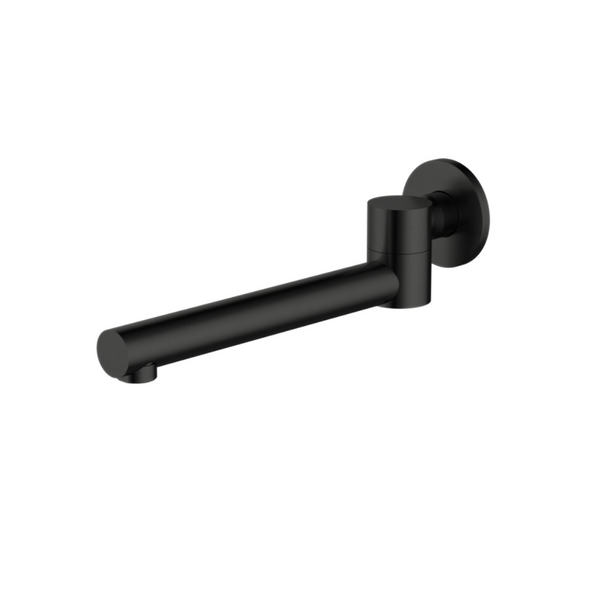 Modern National Star Swivel Bath Spout Matte Black