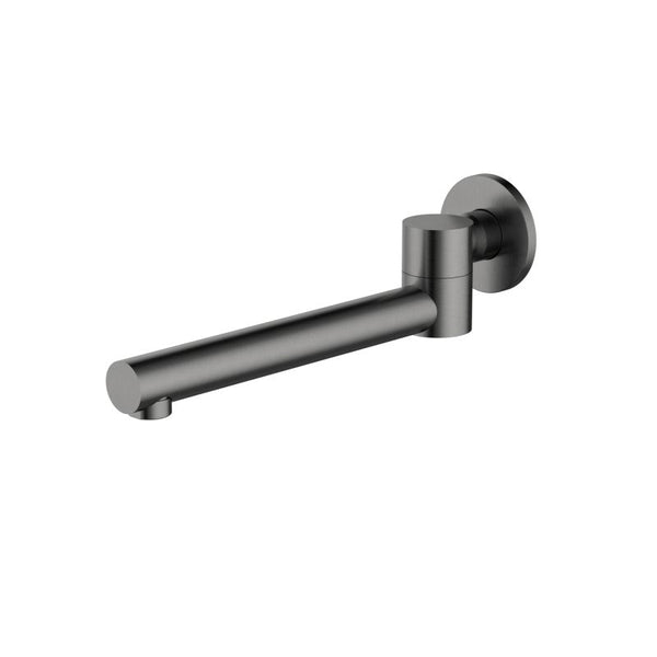 Modern National Star Swivel Bath Spout Gun Metal