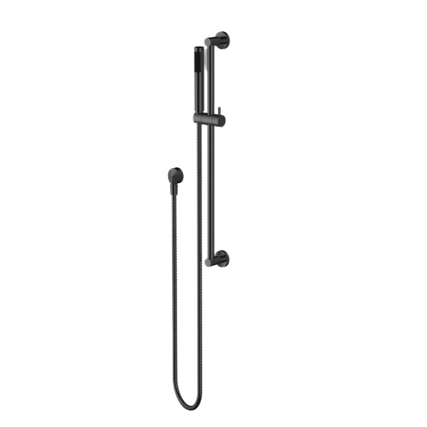 Modern National Star Shower On Rail Matte Black