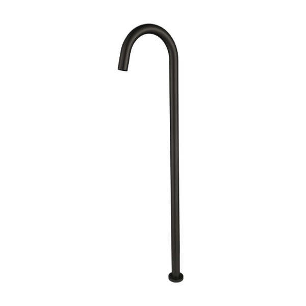 Modern National Star Freestanding Bath Spout Matte Black