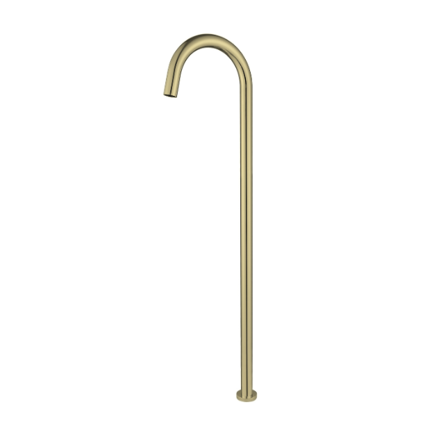 Modern National Star Freestanding Bath Spout Brushed Bronze