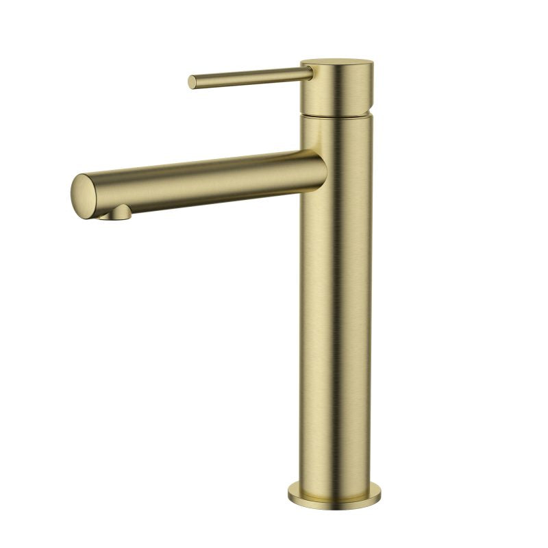Modern National Star Mini Mid Rise Basin Mixer Brushed Bronze
