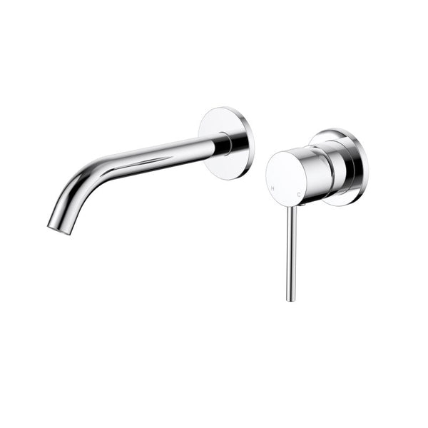 Modern National Star Mini Wall Combination Small Backplate Chrome