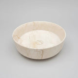Aquaperla 405x405x130mm Above Counter Basin - Matte Stone Marble