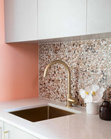 Meir Lavello Kitchen Sink - Single Bowl 380 x 440 - PVD - Tiger Bronze