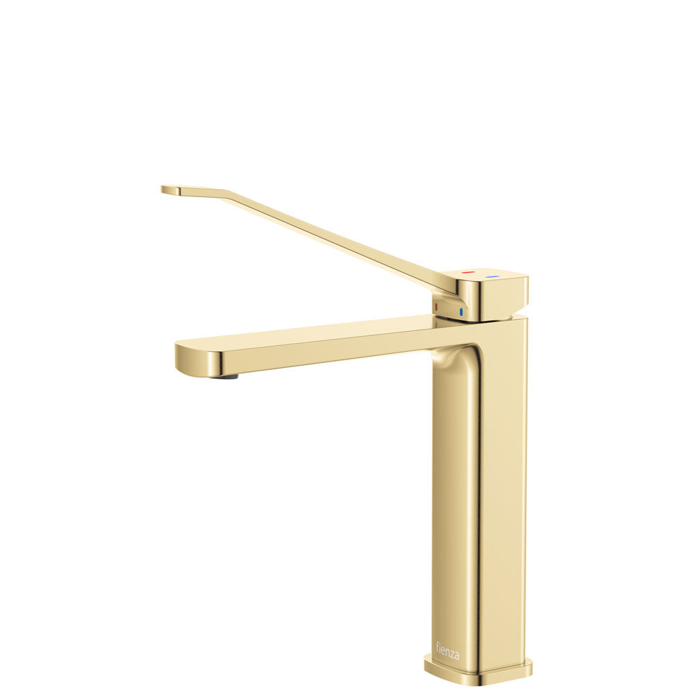 Fienza Tono Care Medium Basin Mixer - Urban Brass