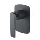 Aquaperla Esperia Square Wall Mixer - Matte Black