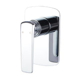 Aquaperla Esperia Square Wall Mixer - Chrome