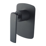 Aquaperla Esperia Square Wall Mixer - Matte Black