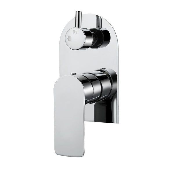 Aquaperla Persano Wall Mixer With Diverter - Chrome