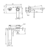 Aquaperla Esperia Spout Mixer - Chrome