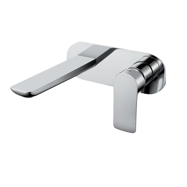 Aquaperla Persano Wall Mixer With Spout - Chrome