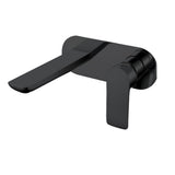 Aquaperla Persano Wall Mixer With Spout - Matte Black