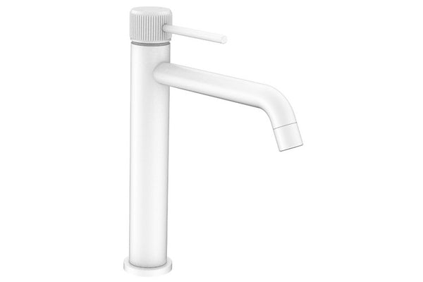 ADP Soul Groove Extended Basin Mixer - Matte White