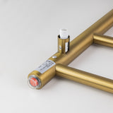 Aquaperla Heated Towel Rack 6 Bars - Brushed Brass