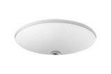 ADP 495mm x 365mm Sincerity Solid Surface Under Counter Basin - Gloss or Matte White Solid Surface