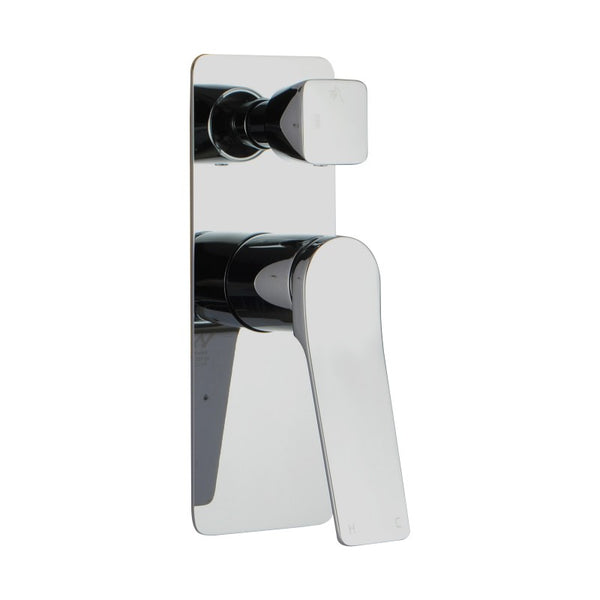 Aquaperla Rushy Wall Mixer With Diverter - Chrome
