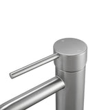 Aquaperla Lucid Pin Basin Mixer - Brushed Nickel