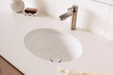 ADP Oval Gloss White Ceramic 420 wide x 350 deep