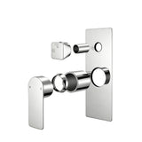 Aquaperla Vog Wall Mixer With Diverter - Chrome (CH0165-2.ST)
