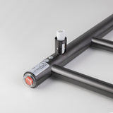 Aquaperla Heated Towel Rack 4 Bars - Brushed Gunmetal