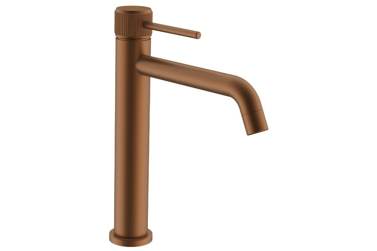 ADP Soul Groove Extended Basin Mixer - Brushed Copper