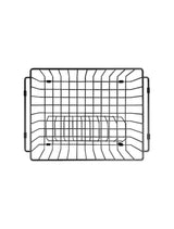 Meir Lavello Dish Rack - PVD Gunmetal Black